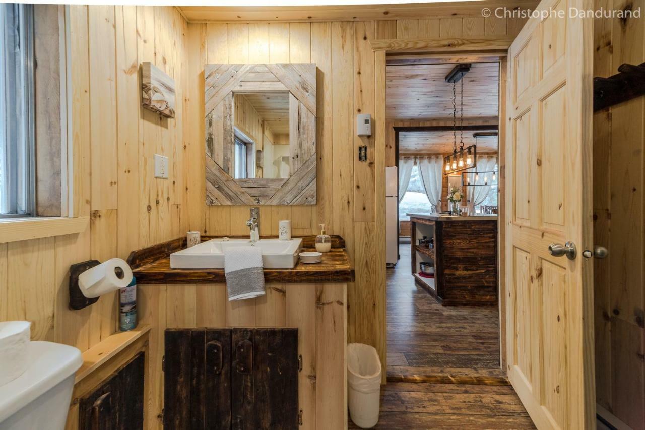Chalet Le Louna - Les Chalets Spa Canada ลามัลแบ ภายนอก รูปภาพ