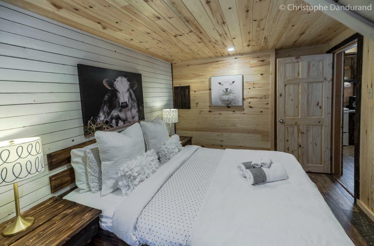 Chalet Le Louna - Les Chalets Spa Canada ลามัลแบ ภายนอก รูปภาพ
